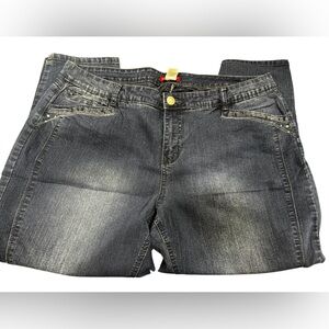 Dress Barn Gray Ankle & Cropped Jeans